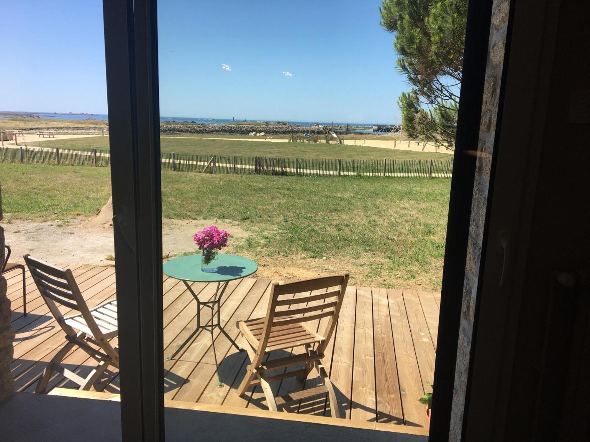 Appart-Studios Vue Mer Panoramique St Guenole Cote Mer Penmarcʼh Zewnętrze zdjęcie