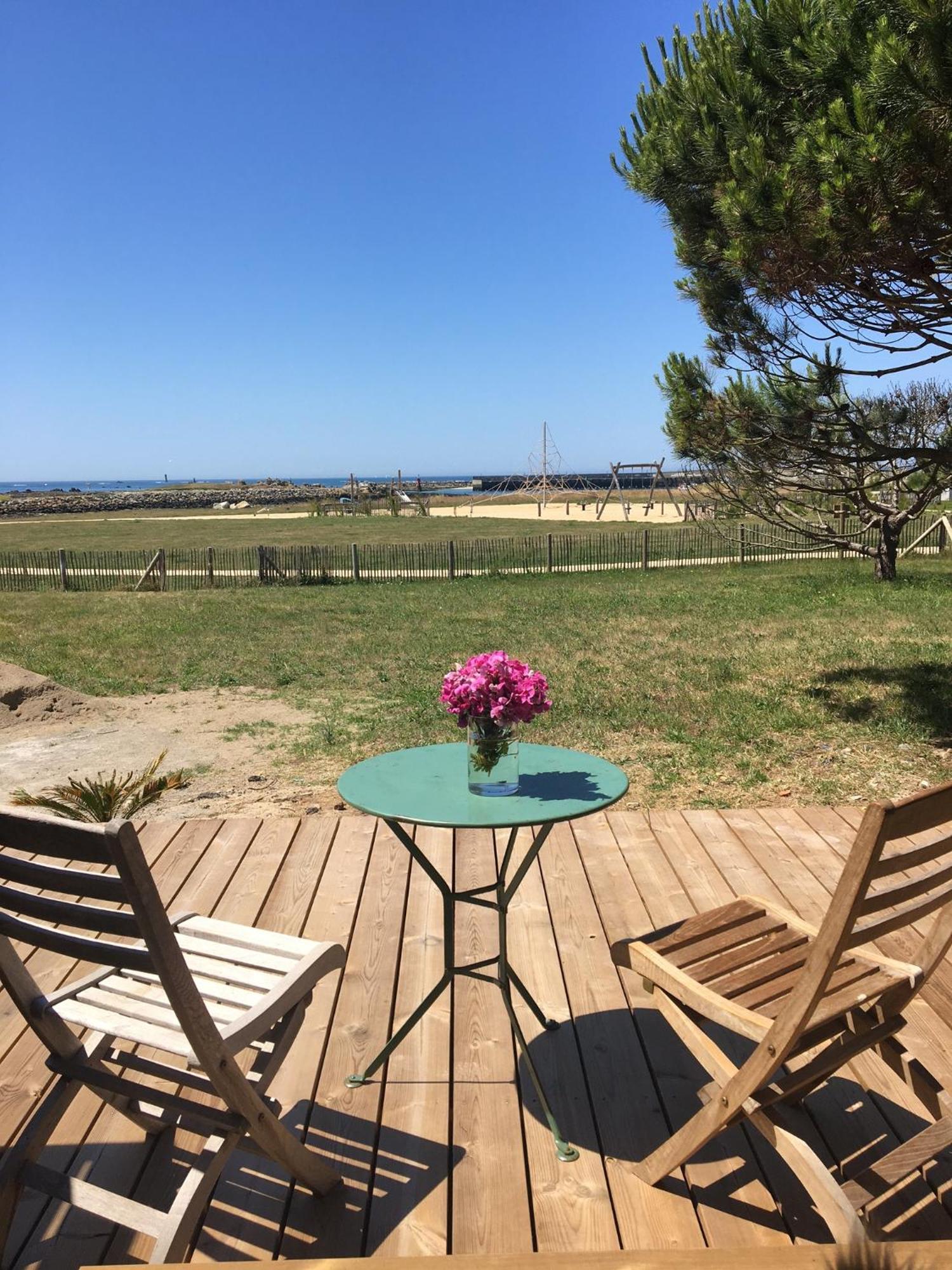 Appart-Studios Vue Mer Panoramique St Guenole Cote Mer Penmarcʼh Pokój zdjęcie